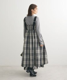 Green Parks ・ＳＵＧＡＲ　ＳＰＯＯＮ　チェックギャザーワンピース