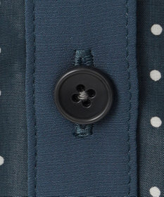 J.PRESS LADIES L 【洗える】ブロックドットプリント ワンピース