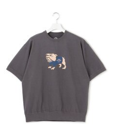 J.PRESS YORK STREET 【UNISEX】ブルドッグプリントTシャツ