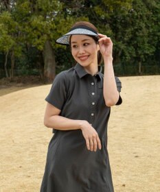 FILA GOLF／marie claire 【marie claire SPORT】総ロゴクリップバイザー