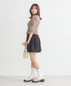 earth music&ecology バルーンミニスカート