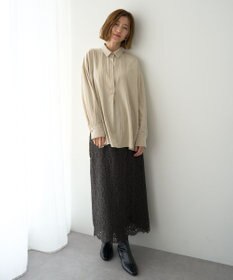 YECCA VECCA スキッパーオーバーシャツ