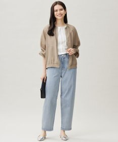 自由区 エンブロイダリーローン Tブラウス