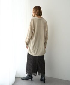 YECCA VECCA スキッパーオーバーシャツ