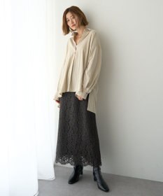 YECCA VECCA スキッパーオーバーシャツ