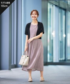 Tiaclasse L 【洗える】大人上品な総レースワンピース