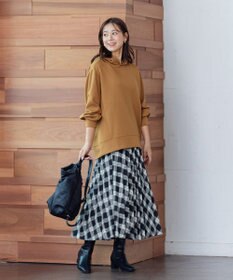 ANY 【14色展開/洗える】ウーリッシュ プリーツスカート