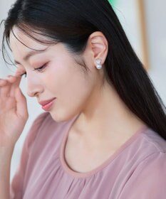 Tiaclasse 【金属アレルギー対応】グリッターパールピアス・イヤリング
