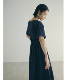 Green Parks armonia.異素材切替ドルマンワンピース