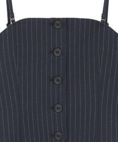 AMERICAN HOLIC 【2WAY】イージーケアフロントボタンビスチェ