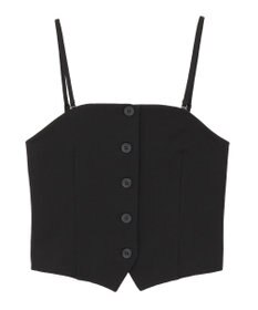 AMERICAN HOLIC 【2WAY】イージーケアフロントボタンビスチェ