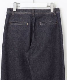 J.PRESS LADIES L 【洗える】 10oz Stretch Denim セミワイド パンツ