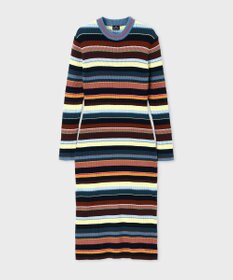 カラーボーダー ニットワンピース / Paul Smith | ファッション通販