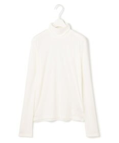 ICB 【洗える】 パウダリーチュール ハイネックトップス