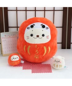 Mother garden しろたん お座り 赤だるま 《しろ福》  27.5cm