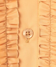 Feroux フリルディテール パフスリーブ ブラウス