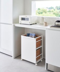 tower 目隠しワゴン タワー ホワイト