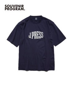 J.PRESS MEN 【J.PRESS ORIGINALS】【UNISEX】Cotton Jersey J.PRESS Logo T-Shirt