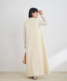 Tiaclasse 【洗える】スポンジニットジャンスカ