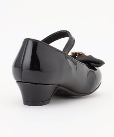 ANY KIDS エナメルヒールパンプス