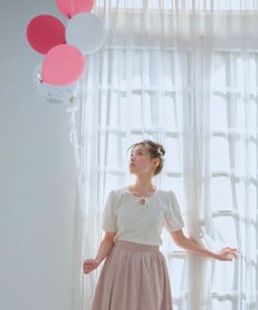 Feroux リボンアクセント Ｔシャツ