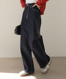 WEGO 【XS～Lサイズ展開/美脚】ストレートデニムパンツ