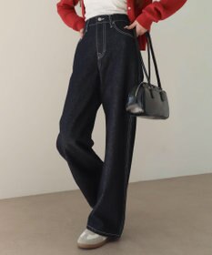 WEGO 【XS～Lサイズ展開/美脚】ストレートデニムパンツ