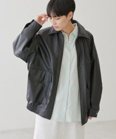 AMERICAN HOLIC フェイクレザーブルゾン