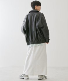 AMERICAN HOLIC フェイクレザーブルゾン