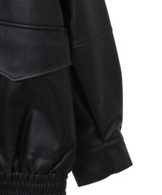 AMERICAN HOLIC フェイクレザーブルゾン