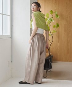 WEGO 【ANGIE VINTAGE】接触冷感イージーパンツ