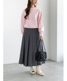 Te chichi ワンポイント刺繍裏起毛プルオーバー