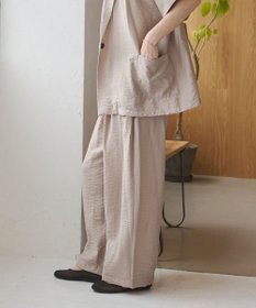 WEGO 【ANGIE VINTAGE】接触冷感イージーパンツ