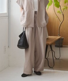 WEGO 【ANGIE VINTAGE】接触冷感イージーパンツ