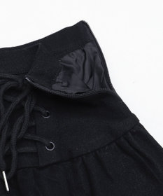 WEGO レースアップティアードミニスカパン