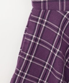 ANY KIDS チェック柄 ジャンパースカート