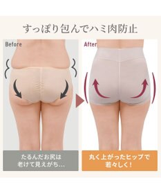 BRADELIS New York 【Yukine inc. 】ゆきねえ365綿混モアらくすっぽりショーツ23