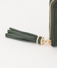 LA BAGAGERIE シープキルティング　ラウンドウォレット