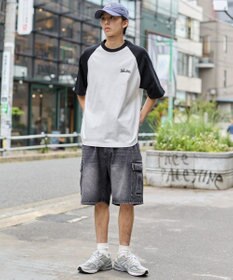 WEGO 【ユニセックス着用ITEM】ラグラングラフィックBIG　T（SS）