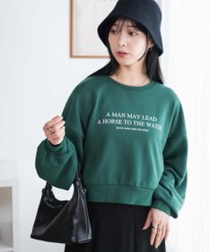 WEGO クロップドスウェット