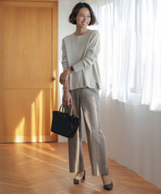 J.PRESS LADIES L 【WEB限定カラーあり】CAT クルーネック ニット