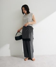 Green Parks マルチボーダーフレンチプルオーバー