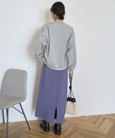 AMERICAN HOLIC ラメ裏毛スウェットプルオーバー