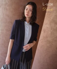 BEIGE， 【Lsize・セットアップ対応】CINDY / ハーフスリーブジャケット