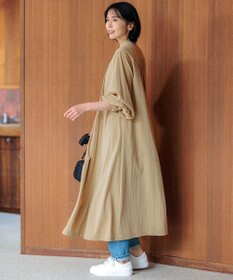 23区 【新色追加/洗える】ヴィンテージライトタフタ ブザム ワンピース
