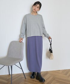 AMERICAN HOLIC ラメ裏毛スウェットプルオーバー