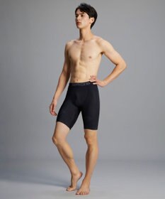 WACOAL MEN スパッツ 【CROSSWALKER】 吸放湿性 吸汗速乾性 前閉じ ロング丈 メンズ インナー GX6008 /ブロス バイ ワコールメン
