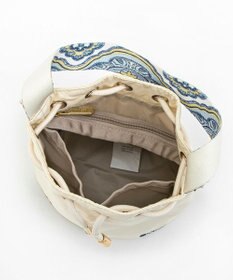 LeSportsac DRAWSTRING BUCKET XBODY/サンドヴォヤージュ