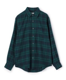 UNFILO MENS 【男女兼用】クリーンチェック ネルシャツ