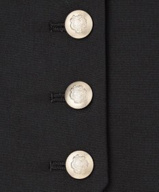 GRACE CONTINENTAL リネン混ツイルジレ